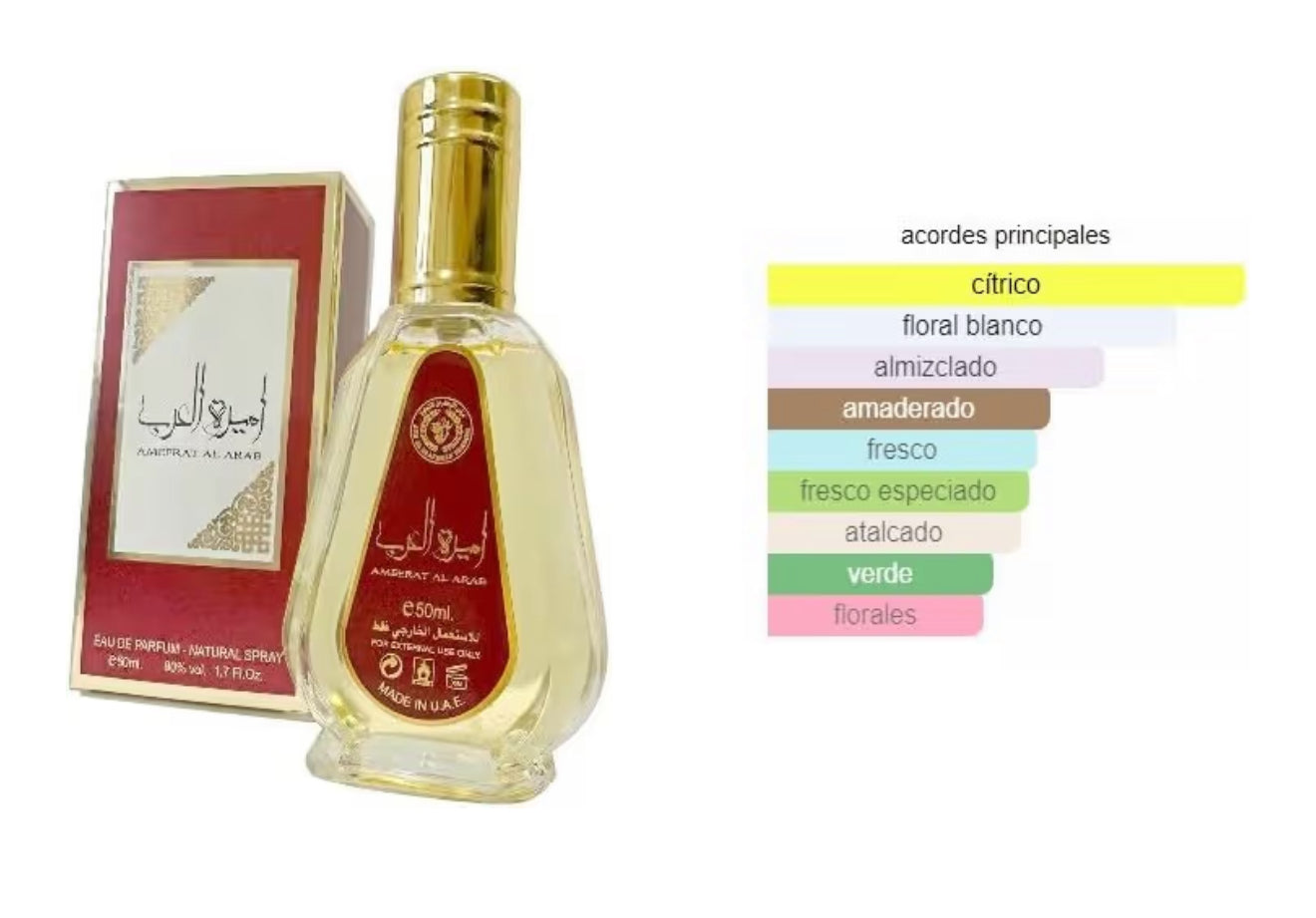 Ameerat al arab eau de parfum 50 ml Original from Dubai Princess of Arabia fragrance notes citrus, floral, woody notes
