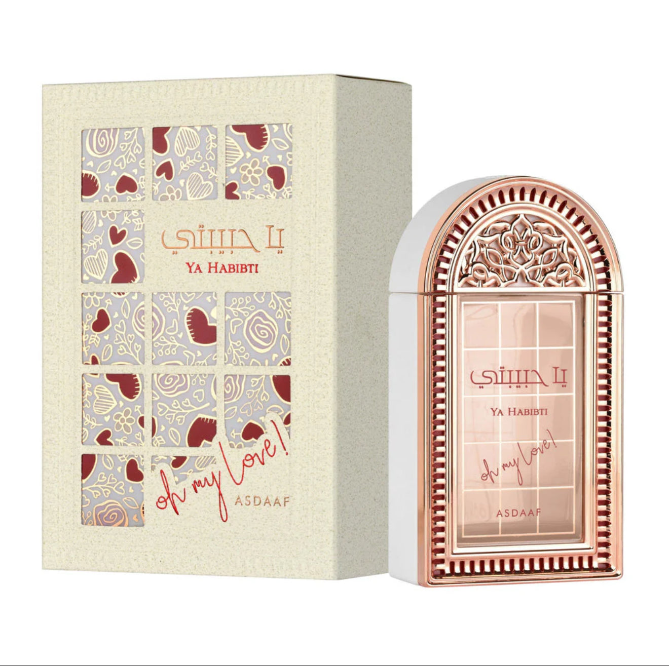 Asdaaf – Ya Habibti Oh My Love Eau de Parfum 100 ml – Fragranza Floreale e Vanigliata